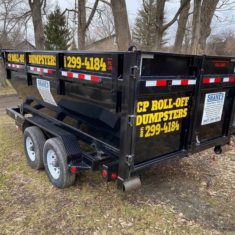 trash dumpster